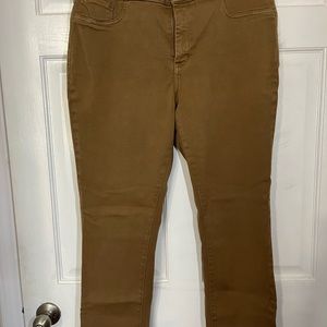 Super stretch camel color jean